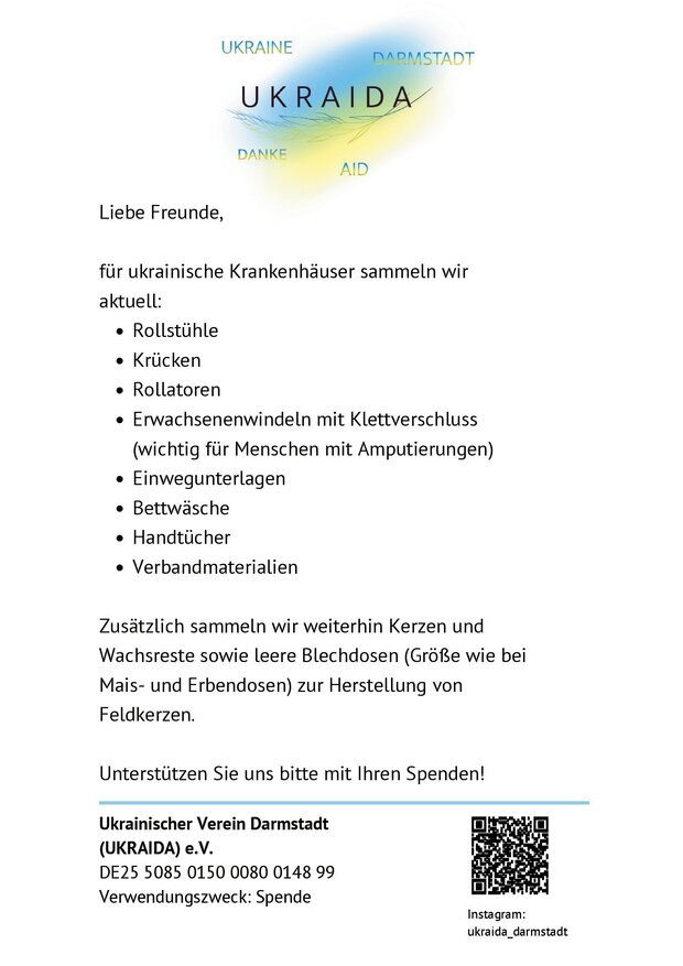 Ukrainischer Verein Darmstadt UKRAIDA